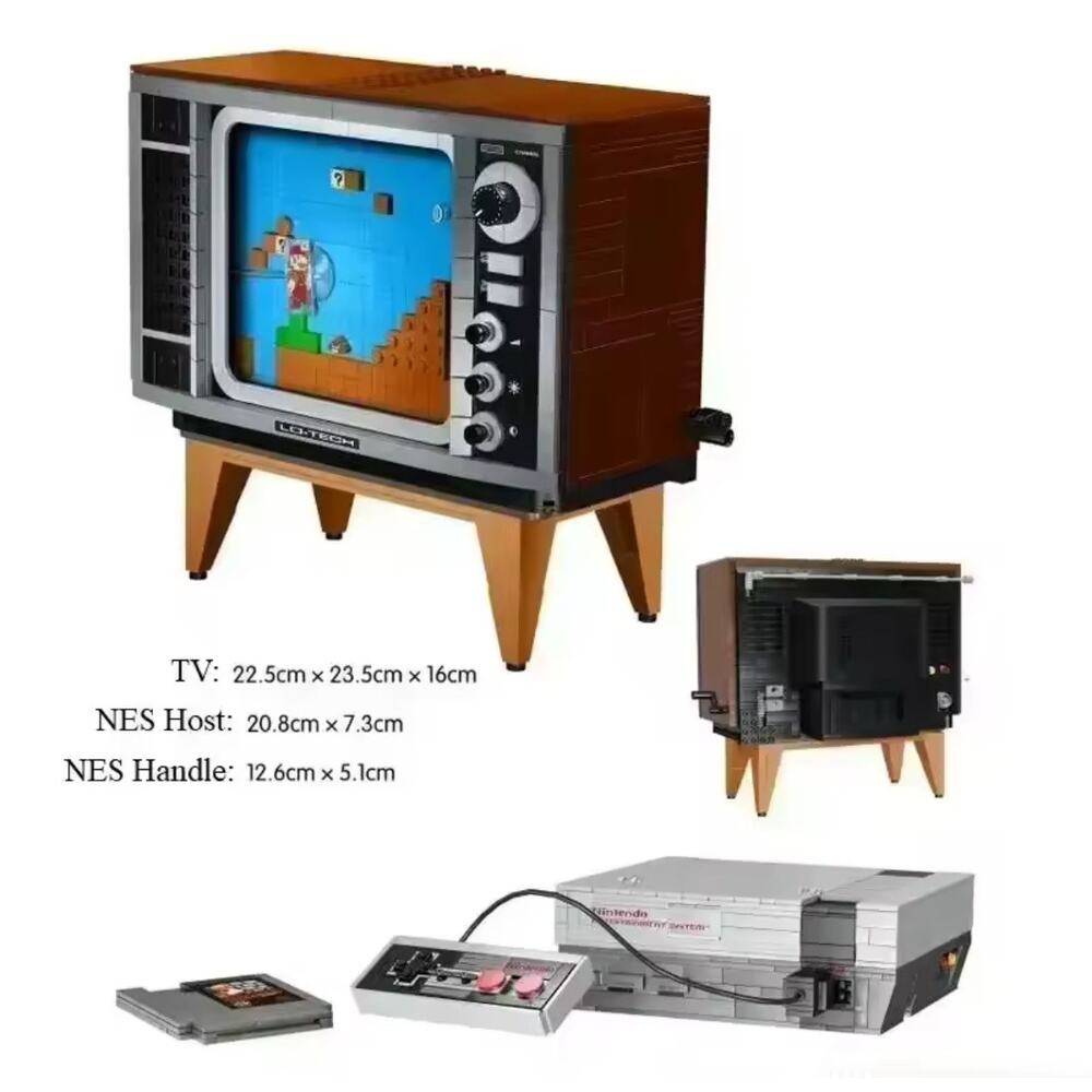 Super Mario Nintendo 71374 Entertainment System #2646 pieces/building blocks set